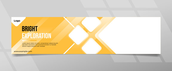 Bright Exploration Banner Design