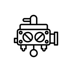 Carburetor icon in vector. illustration