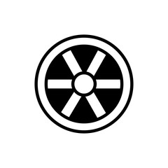Alloy Wheel icon in vector. illustration
