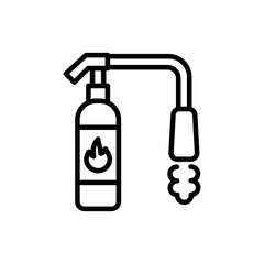 Fire Extinguisher icon in vector. illustration