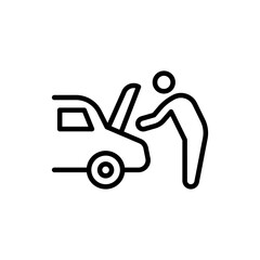 Car Maintenance icon in vector. illustration