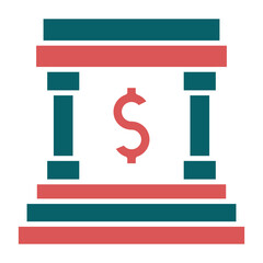 Vector Design Bank Icon Style