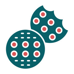 Vector Design Cookie Icon Style