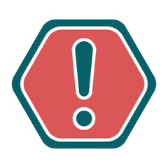 Vector Design Warning Icon Style