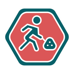 Vector Design Road Work Icon Style