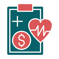 Obraz premium Vector Design Health Insurance Icon Style