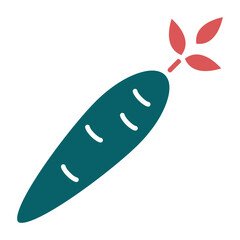 Vector Design Carrots Icon Style