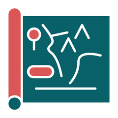 Vector Design Map Icon Style