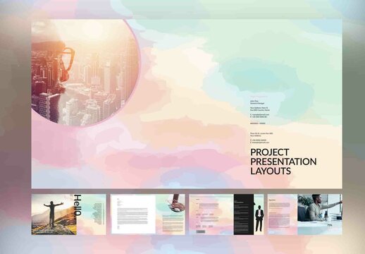 Modern Project Presentation Layouts