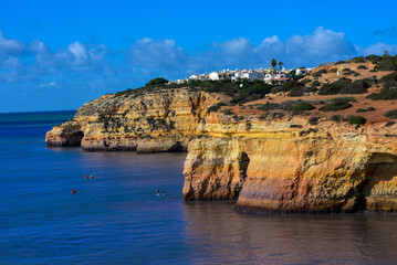 Fototapeta na wymiar Benagil, Carvoeiro - Algarve (Portugal)