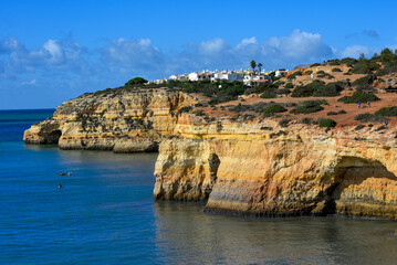 Fototapeta na wymiar Benagil, Carvoeiro - Algarve (Portugal)
