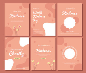 World Kindness Day Flyer Layout
