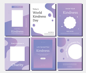 World Kindness Day Flyer Layout