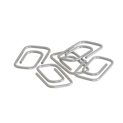 3d rendered paper clip perfect for design project