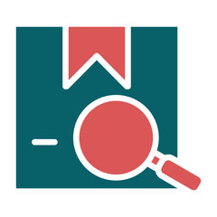 Vector Design Package Search Icon Style