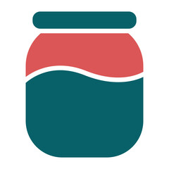 Vector Design Honey Jar Icon Style