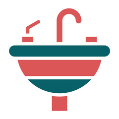 Vector Design Sink Icon Style