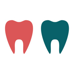 Vector Design Teeth Icon Style