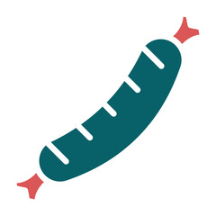 Vector Design Sausage Icon Style