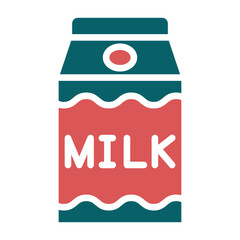 Vector Design Milk Carton Icon Style