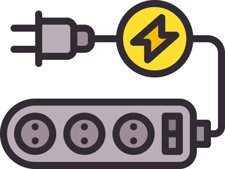 extension cord icon