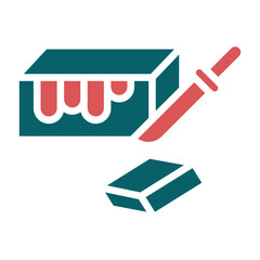 Vector Design Butter Icon Style