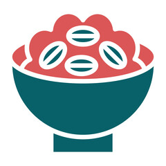 Vector Design Granola Icon Style