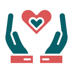 Obraz premium Vector Design Care Icon Style