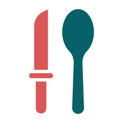 Vector Design Cutlery Icon Style