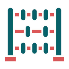 Vector Design Abacus Icon Style