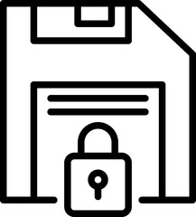 Obraz premium disk icon