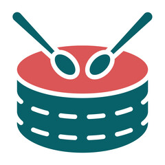 Vector Design Drum Icon Style