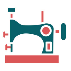 Vector Design Sewing Machine Icon Style