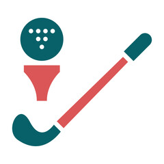 Vector Design Golf Icon Style