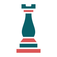 Vector Design Chess Icon Style