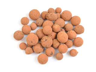 Lightweight expanded clay aggregate or exclay background