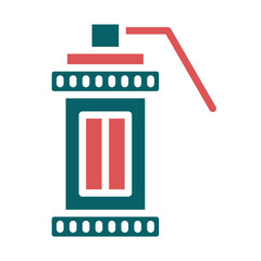 Vector Design Smoke Grenade Icon Style