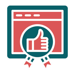 Vector Design Page Quality Icon Style