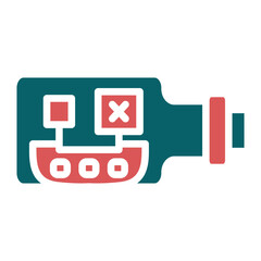 Vector Design Ship Bottle Icon Style
