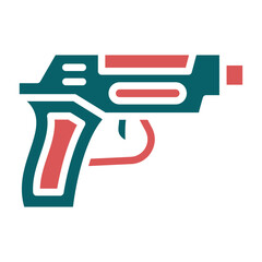 Vector Design Gun Icon Style