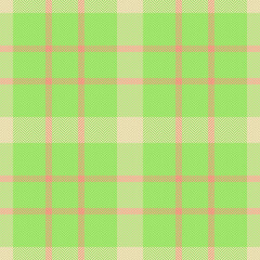 Fabric vector background. Texture seamless check. Plaid textile tartan pattern.