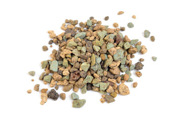 Lechuza substrate. It is a mix minerals for grow plants.