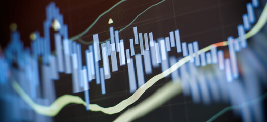 Investment and trading, stocks and finance in crisis
