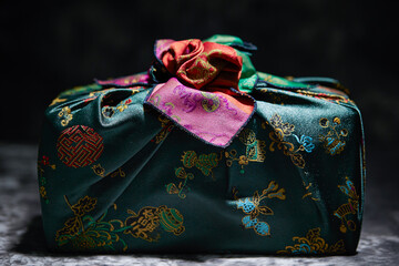 Naklejka premium Korean traditional gift, traditional holiday gift 