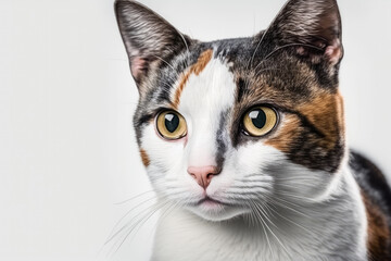 Obraz premium The Graceful and Versatile Shorthair Cat: A Portrait of Agility and Elegance