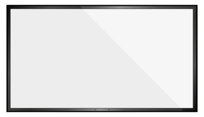 TV screen,3D Modern stylish lcd Panel,Led,Plasma.Vector White Blank Computer Monitor Display mockup.Empty Television Template or Wide flat screen,Graphic design element for Catalog,Web Site,Mock Up