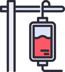 blood transfusion icon