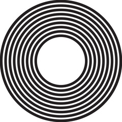 Obraz premium Vintage Circle Icon