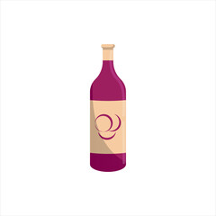 Red Wine Illustration Vector