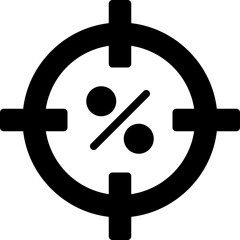 Obraz premium target icon